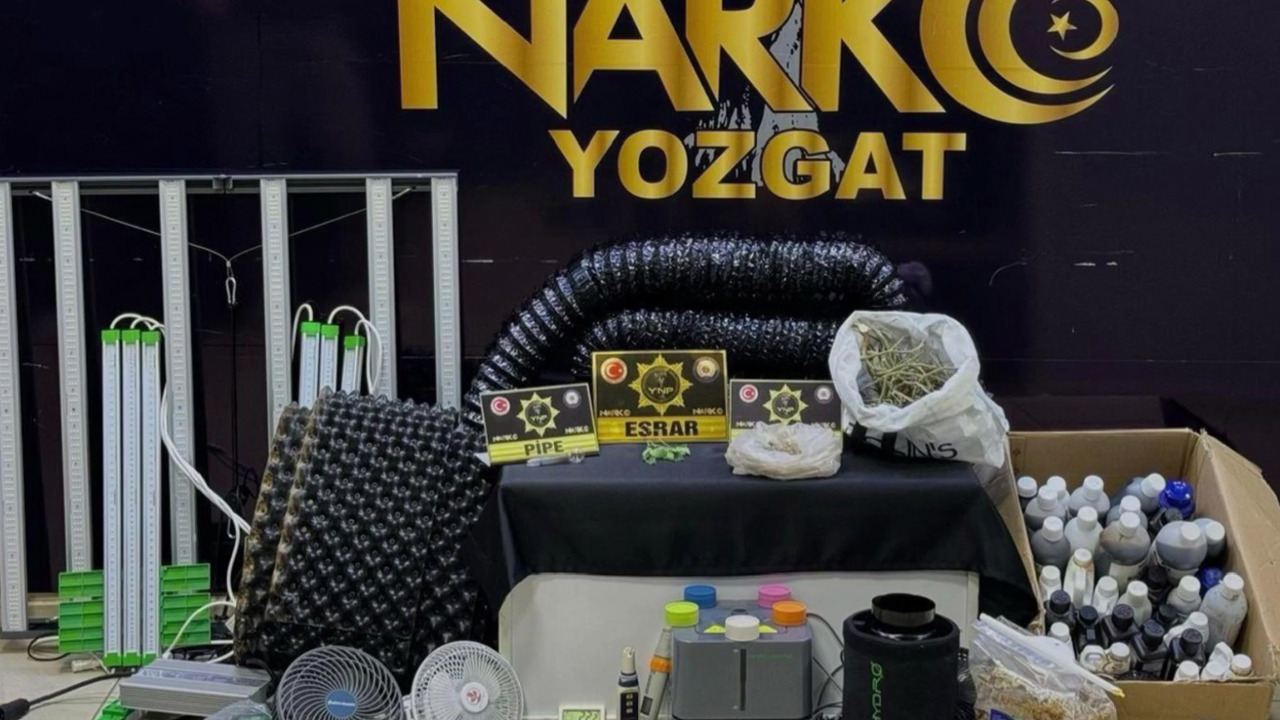 Yozgat’ta uyuşturucu operasyonunda bir şüpheli gözaltına alındı