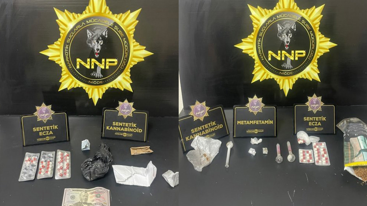 Niğde’de uyuşturucu operasyonunda 3 şüpheli tutuklandı