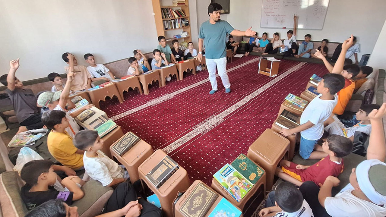 Şanlıurfa'da yaz kurslarından 168 bin 596 kişi faydalandı