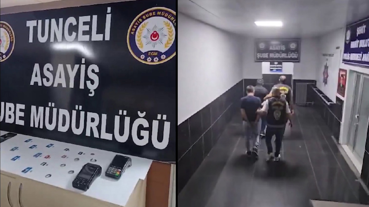 Tunceli’de sahte altın operasyonu: 2 şüpheli yakalandı