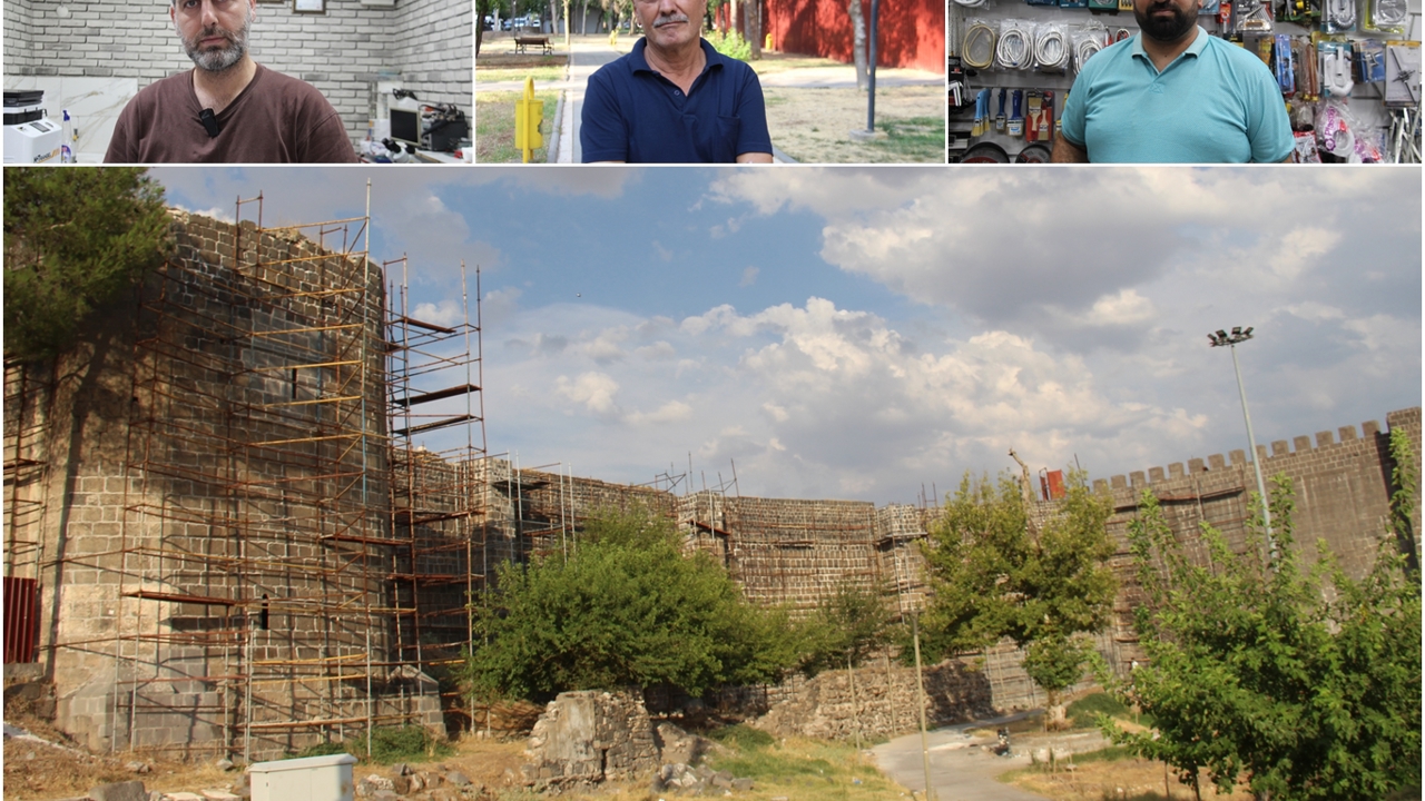 Diyarbakır surlarında bitmeyen restorasyon tepkisi