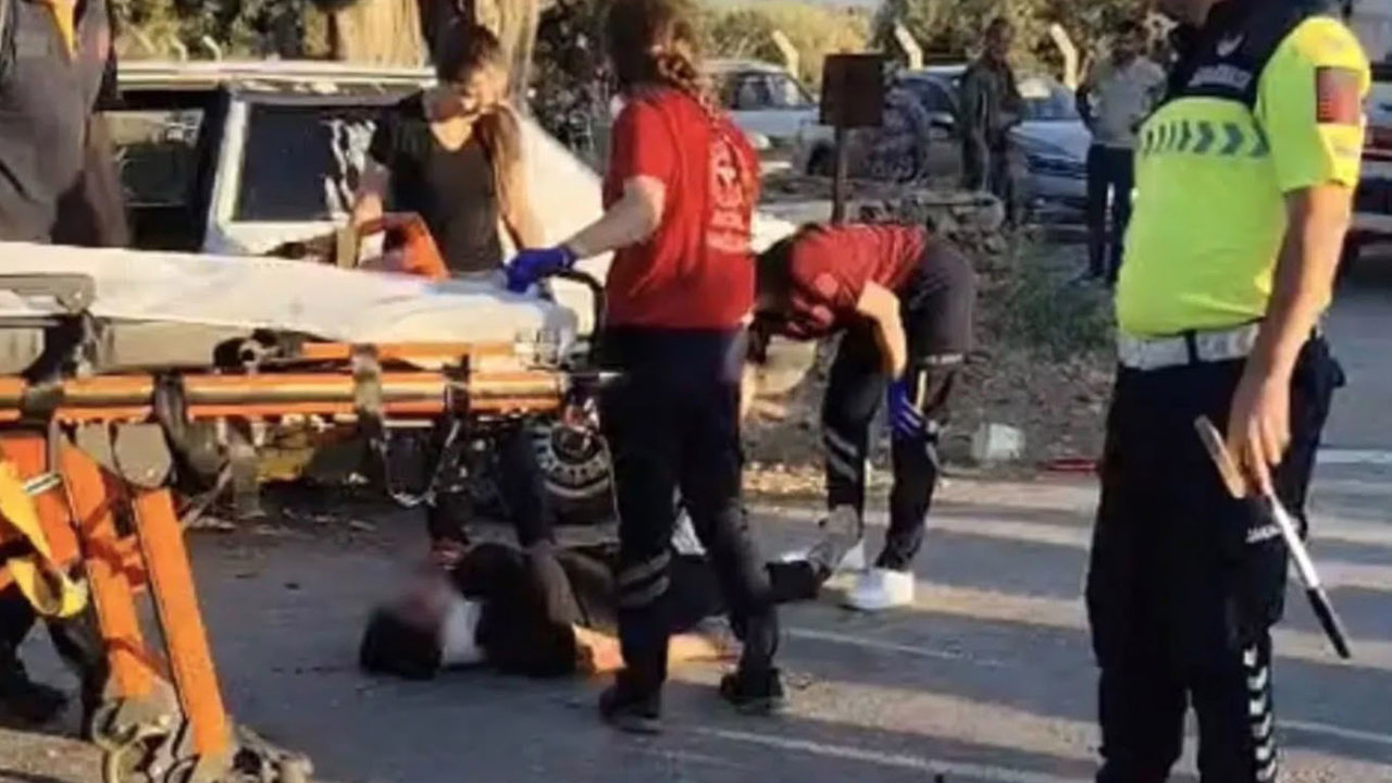 Bayındır’da otomobil ile motosiklet çarpıştı: 2 yaralı