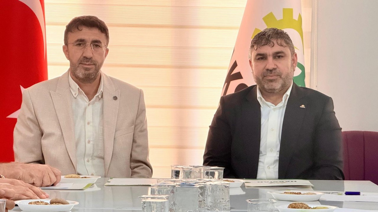Kızıltepe Ticaret ve Sanayi Odası Başkan Adayı Ege’den HAKSİAD’a nezaket ziyaret