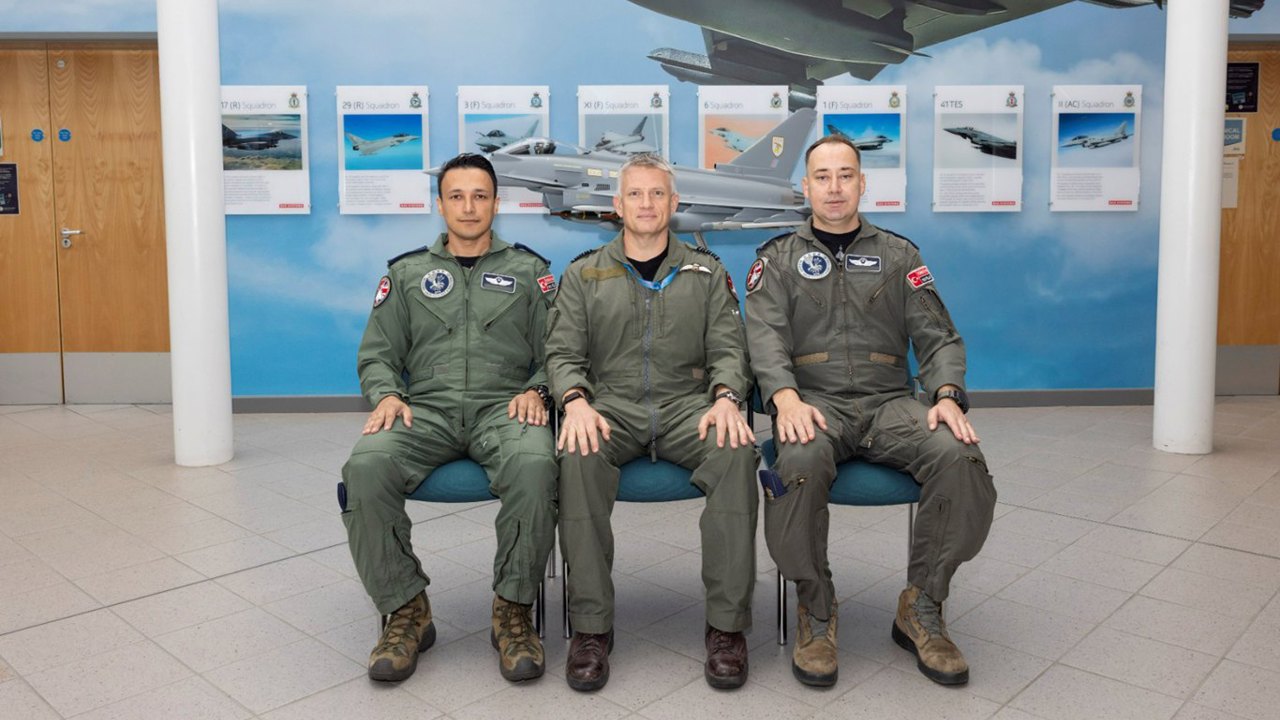 Eurofighter uçuş eğitimlerine başlandı
