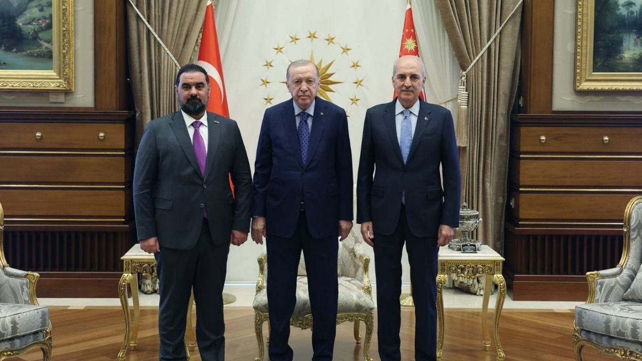 Cumhurbaşkanı Erdoğan, Irak Temsilciler Meclisi Başkanı Halbusi’yi kabul etti