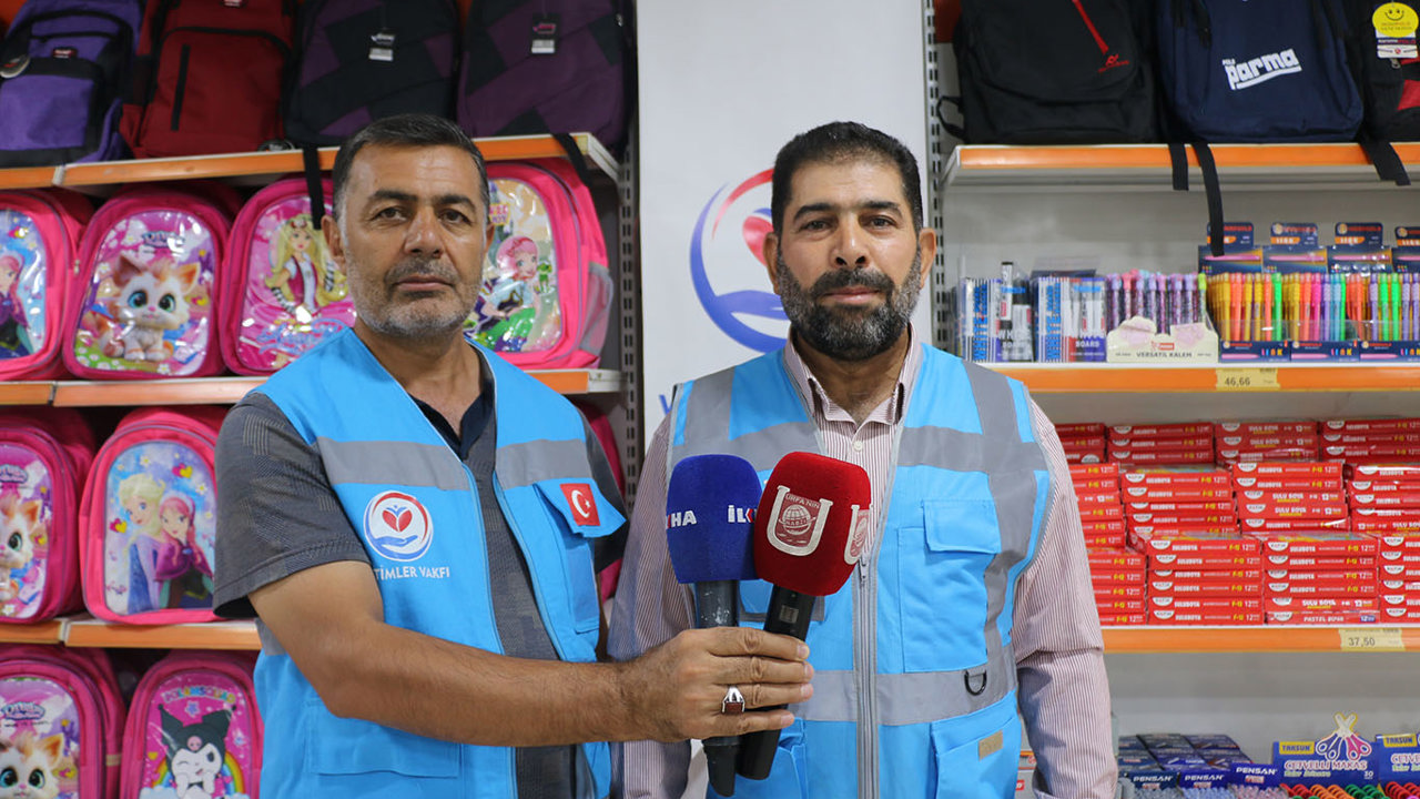 Şanlıurfa'da yüzlerce yetim öğrenciye kırtasiye desteği verilecek