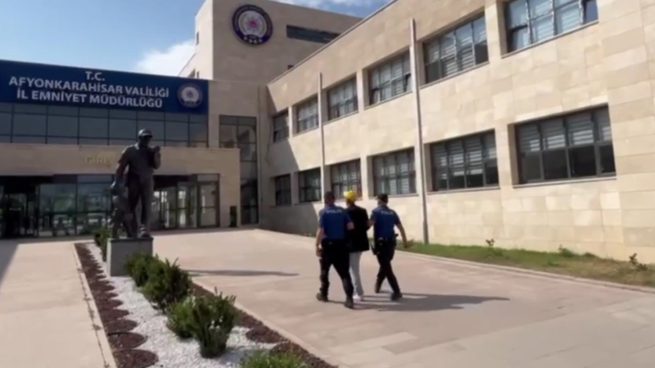 Afyonkarahisar’da 16 yıl 6 ay hapis cezasıyla aranan şahıs yakalandı