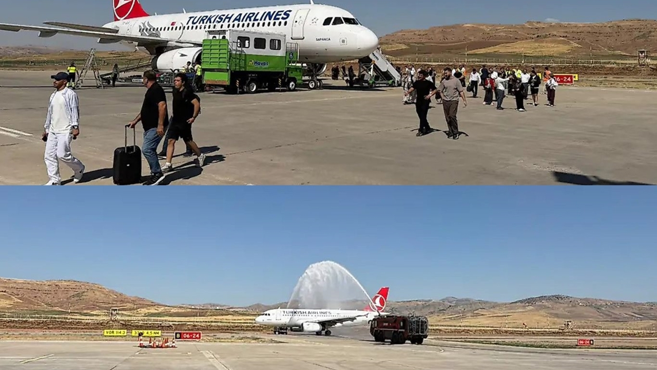 Siirt Havalimanı'nda uçuşlar yeniden başladı