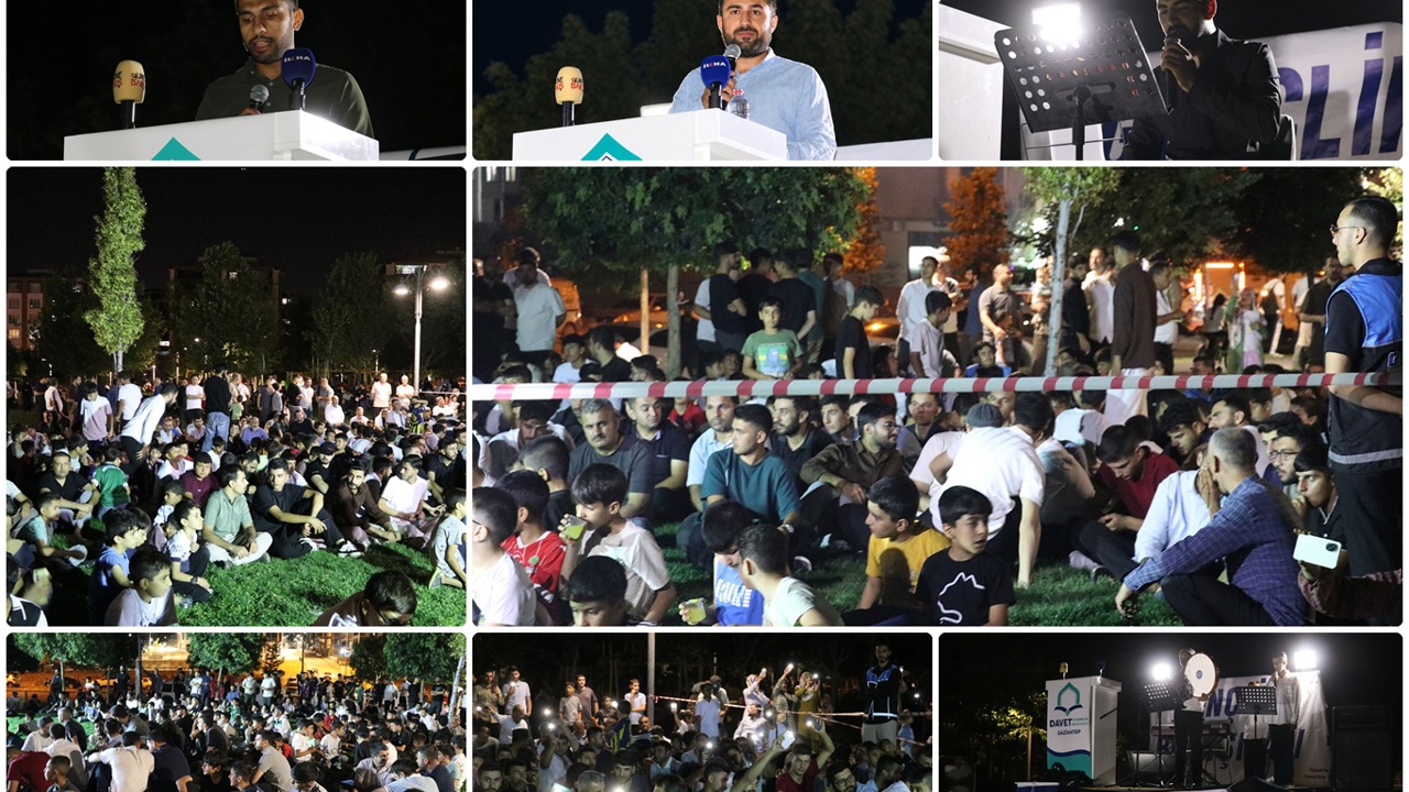 Gaziantep'te gençlik buluşmasında "Huzur imandan geçiyor" mesajı