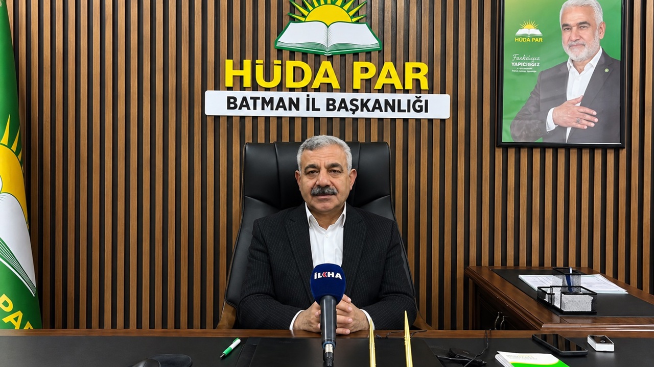 HÜDA PAR Batman İl Başkanı Şahin’den Kongreye Davet!