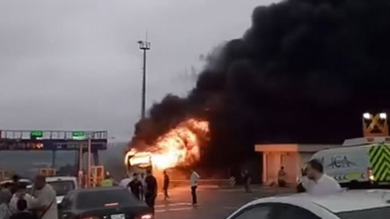 Diyarbakır-İstanbul seferini yapan otobüste yangın: 2 ölü, 8 yaralı