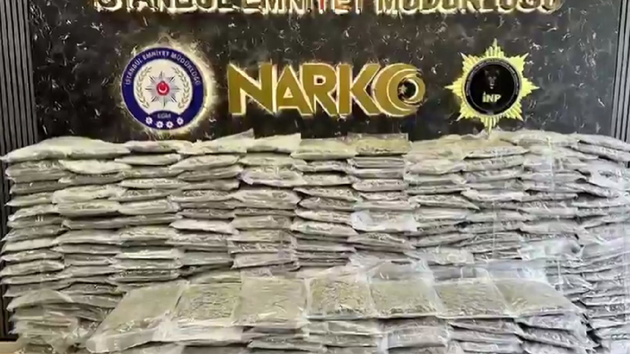 İstanbul Beykoz’da 409 kilo 600 gram skunk ele geçirildi