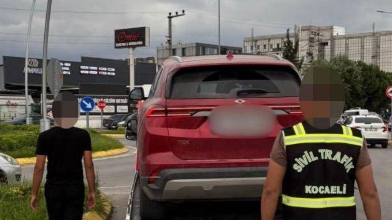Trafikte makas atan sürücüye 90 bin lira ceza