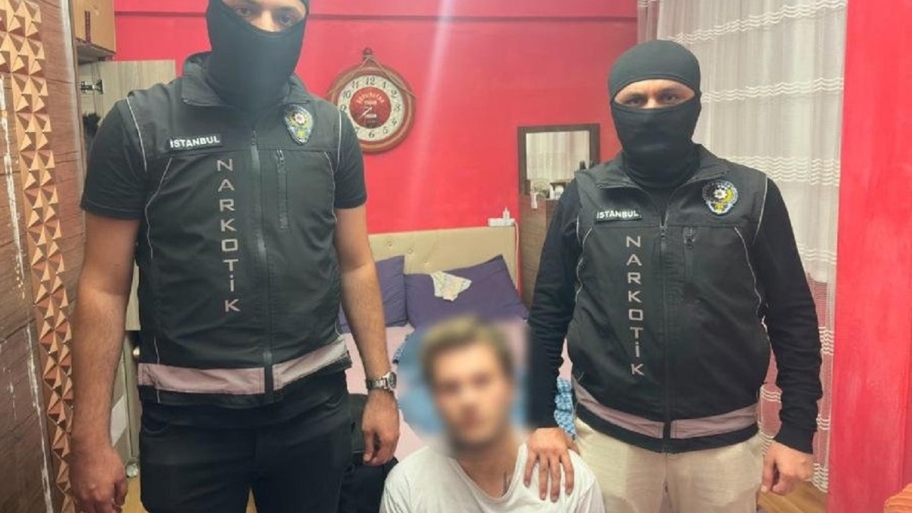 Kırmızı bültenle aranan uyuşturucu hükümlüsü İstanbul'da yakalandı