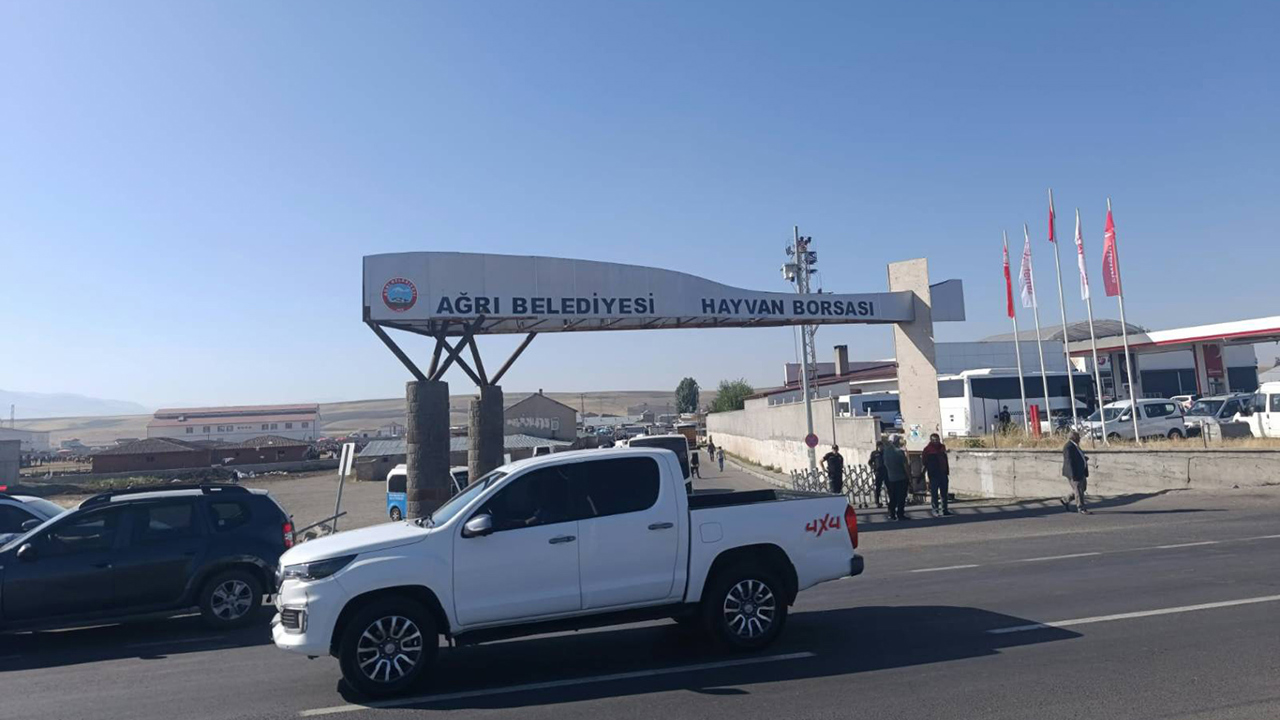 Ağrı Hayvan Borsasında şap mesaisi