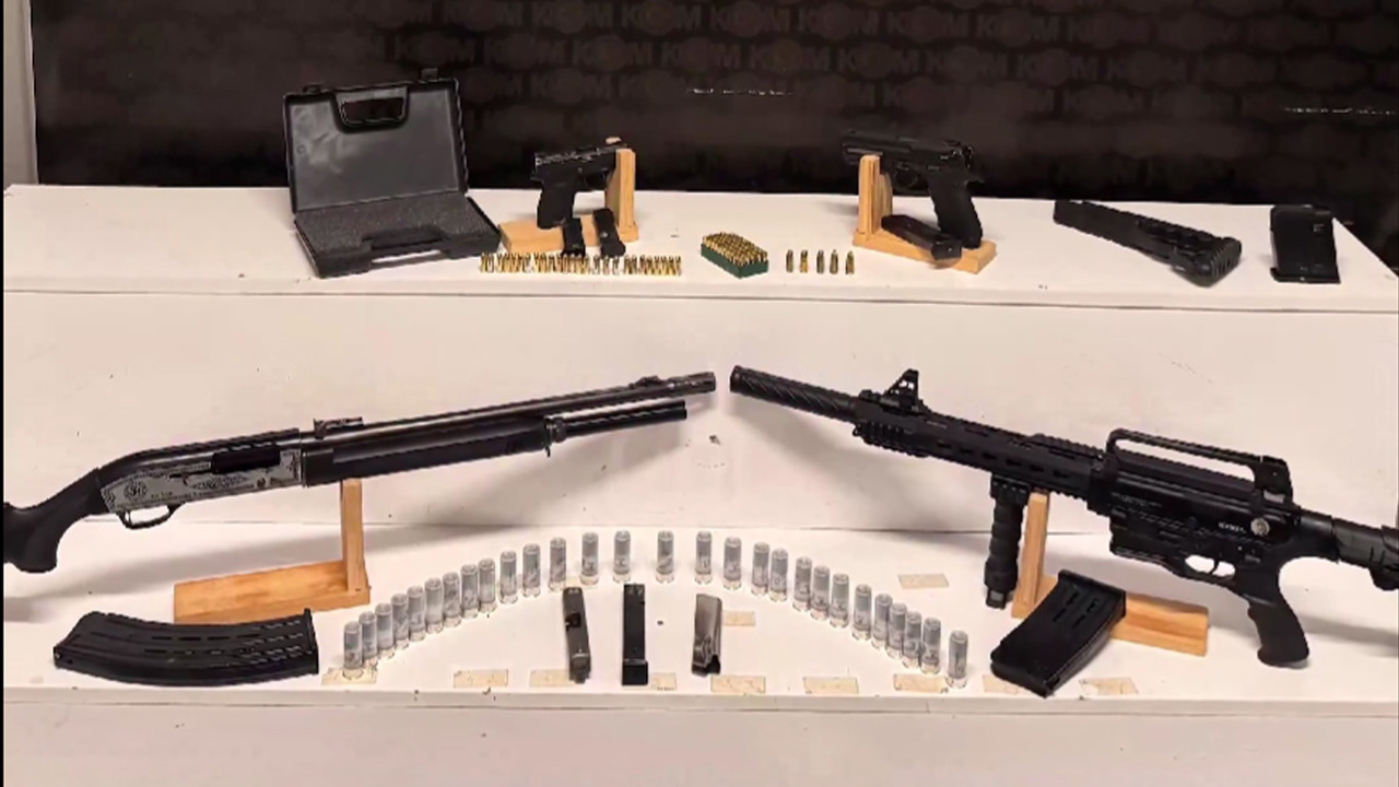 Kayseri’de silah ticareti operasyonu: 2 ruhsatsız tabanca ve 2 tüfek ele geçirildi