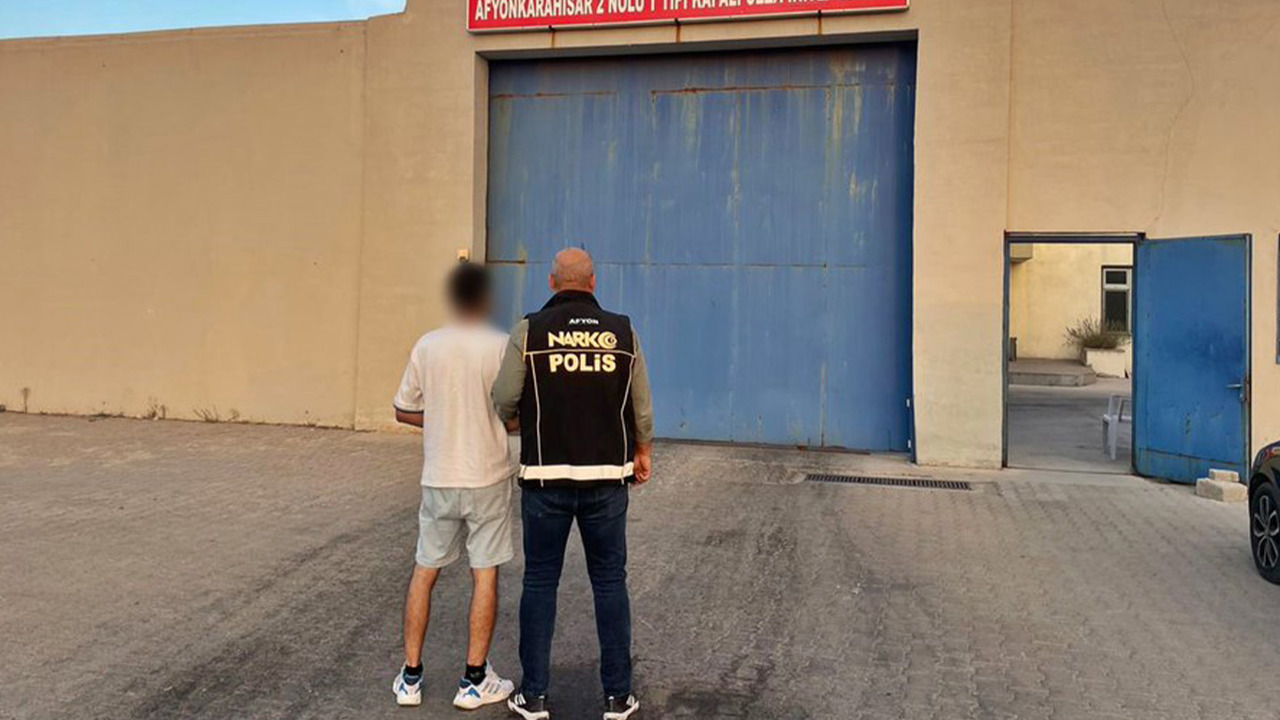 Afyonkarahisar’da 14 yıl 4 ay hapis cezası bulunan şahıs yakalandı
