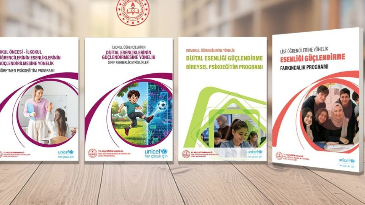 MEB ve UNICEF'ten öğrencilerin esenliğini güçlendirmeye yönelik yeni içerikler
