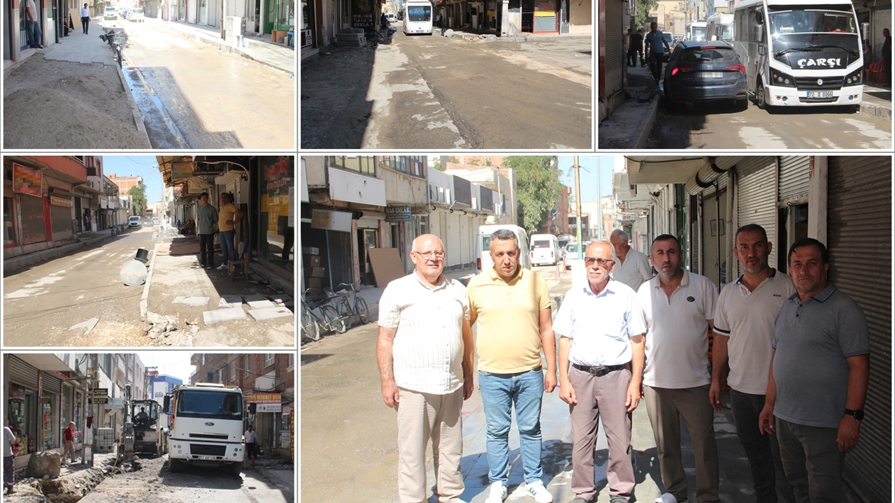 Batman'da mahalleli ve esnaf tozdan ve yarım kalan çalışmalardan şikâyetçi