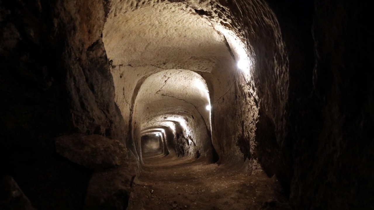 Gaziantep Kalesi'nin 18 metre altında saklı su medeniyeti gün yüzüne çıkıyor
