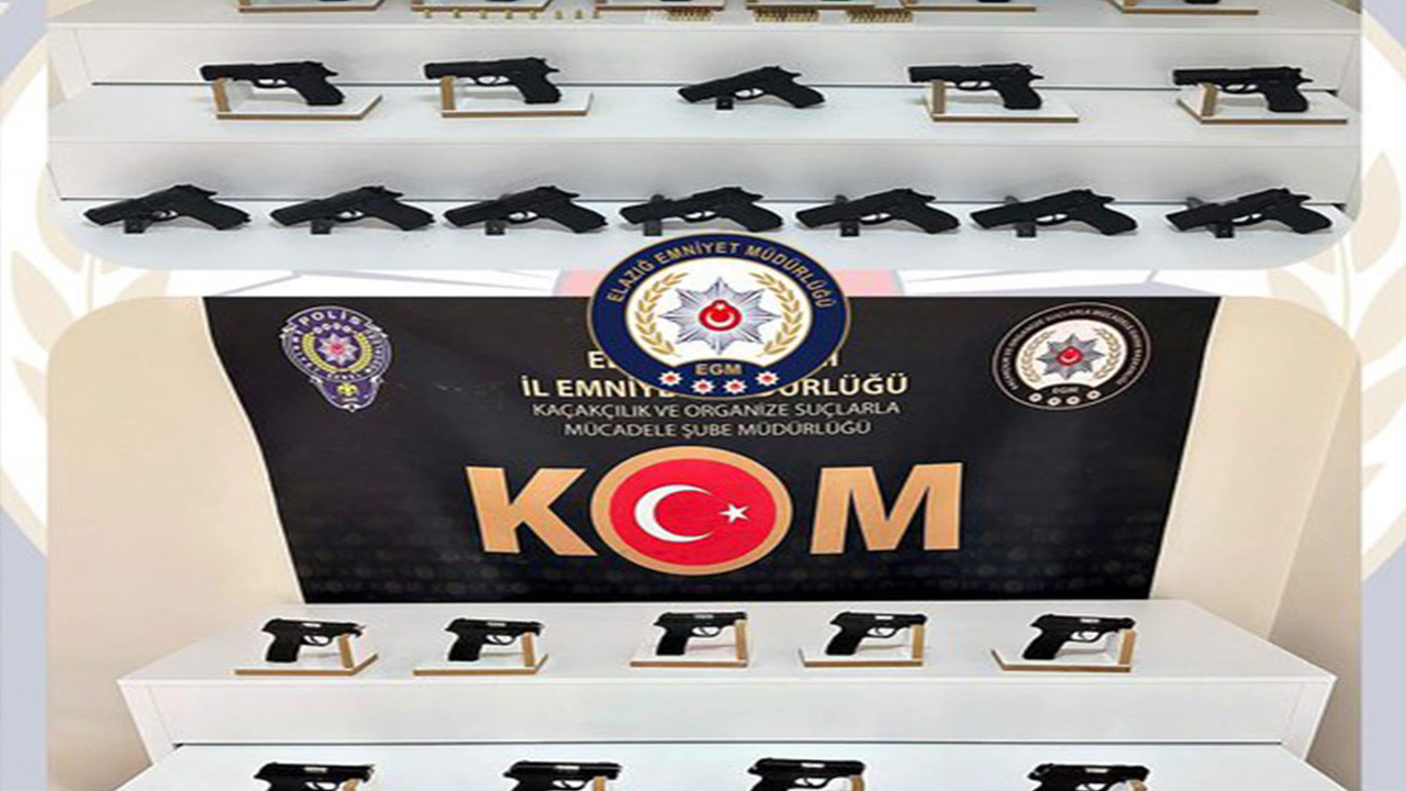 Elazığ'da silah satışı operasyonu: 2 şüpheli tutuklandı
