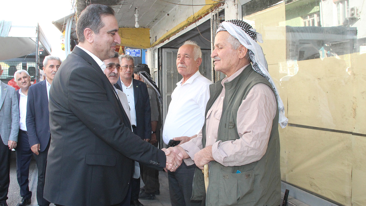 HÜDA PAR Milletvekili Ramanlı, Uludere'de esnafı ziyaret etti