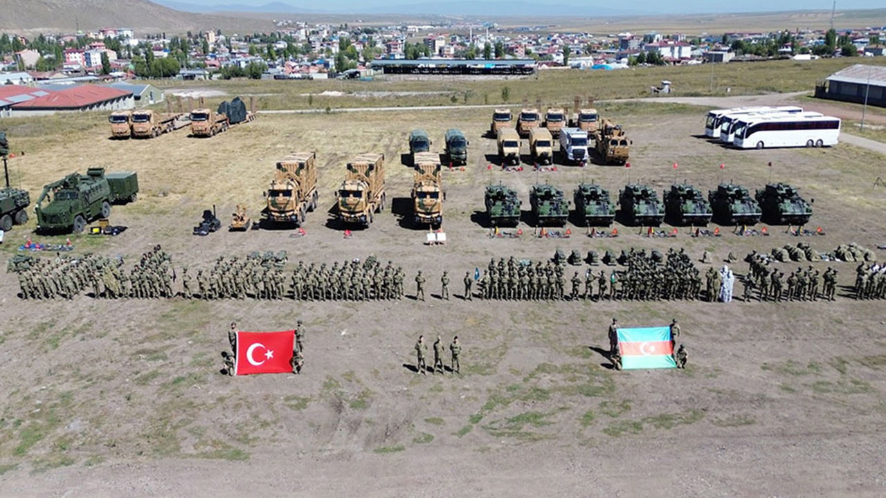 Türkiye, Azerbaycan ve Özbekistan'dan ortak askeri tatbikat