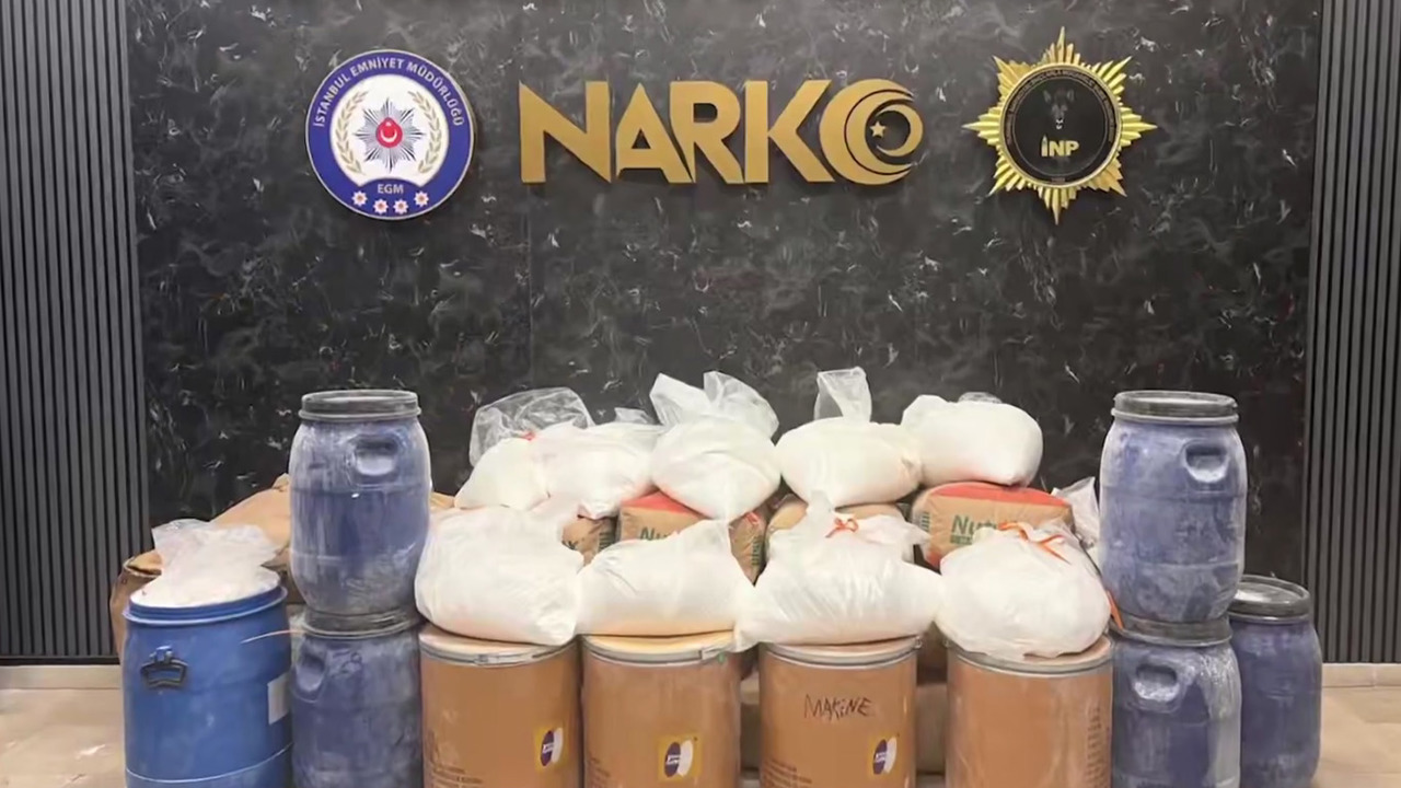İstanbul'da uyuşturucu operasyonu: 297 kilogram uyuşturucu ele geçirildi