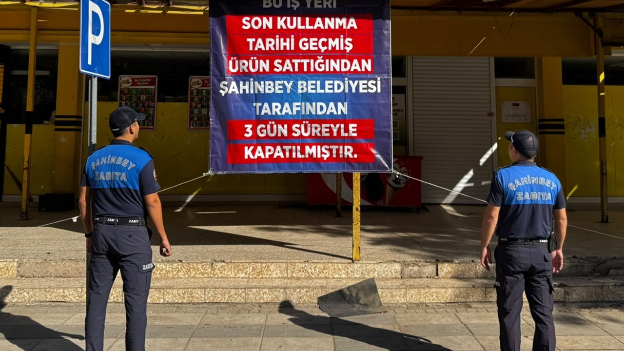 Gaziantep'te son kullanma tarihi geçmiş ürün satan 3 market kapatıldı