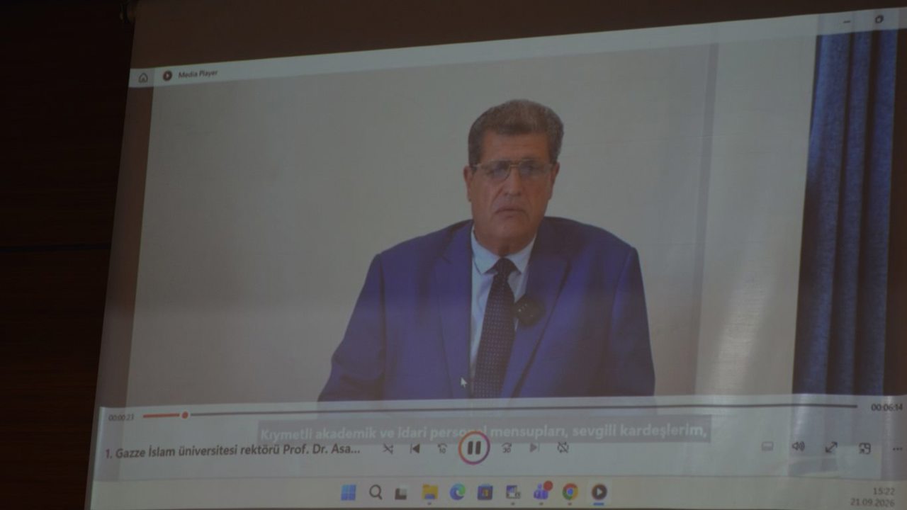 Gazze İslam Üniversitesi Rektörü Asad: Akademik direncimiz kırılmadı