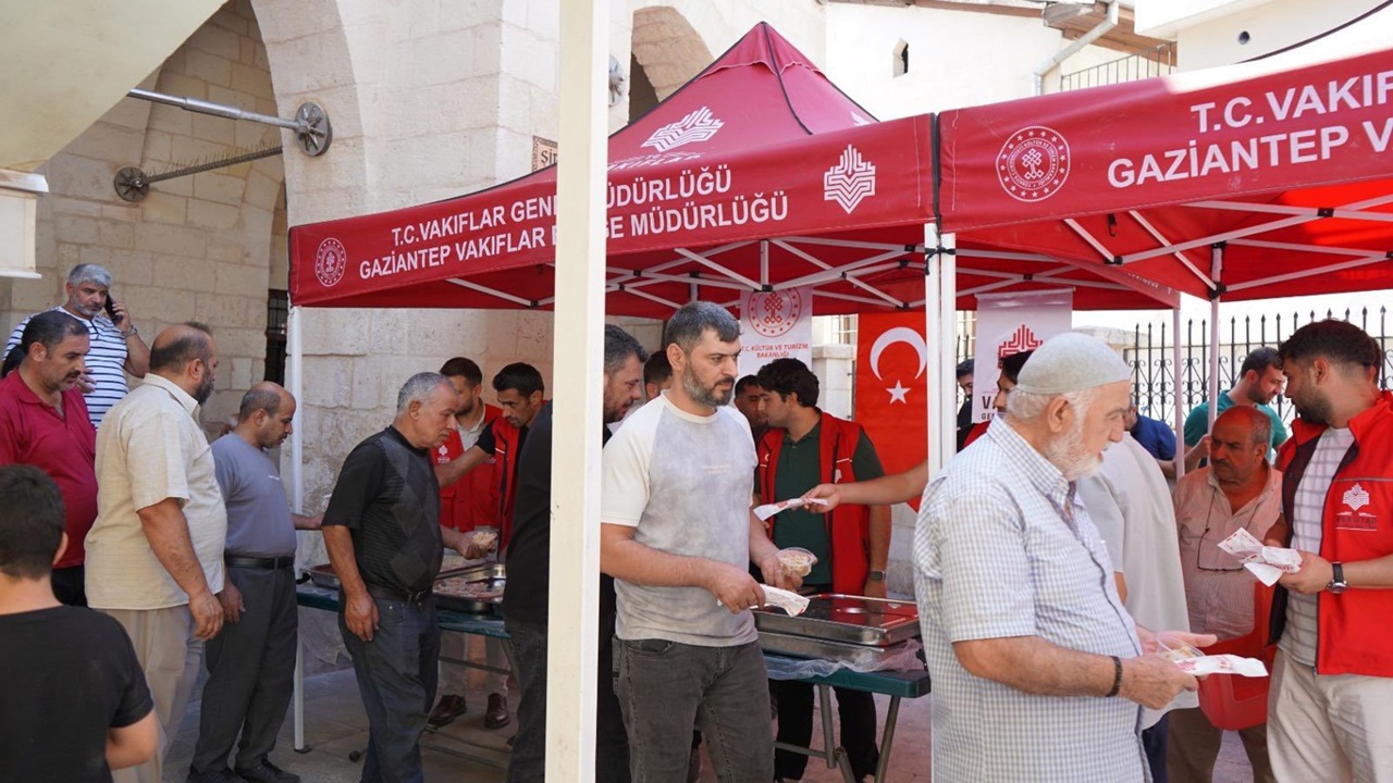 Gaziantep'te vakıf geleneği sürdürülüyor