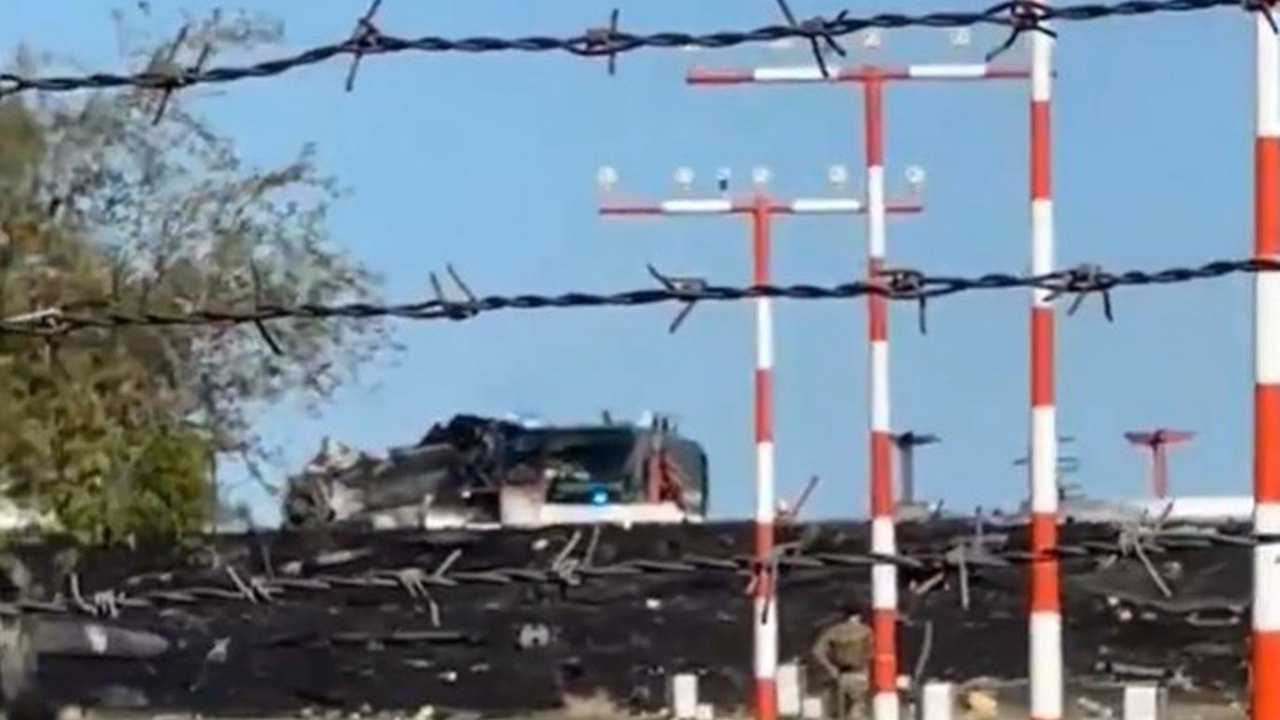 ABD askeri uçağı Almanya'daki bir hava üssünde düştü