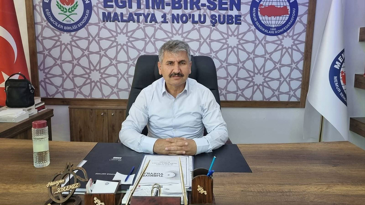 Eğitim Bir-Sen Malatya Şube Başkanı Söylemez'den sahte hesap ve yapay zekâ montajlarına tepki