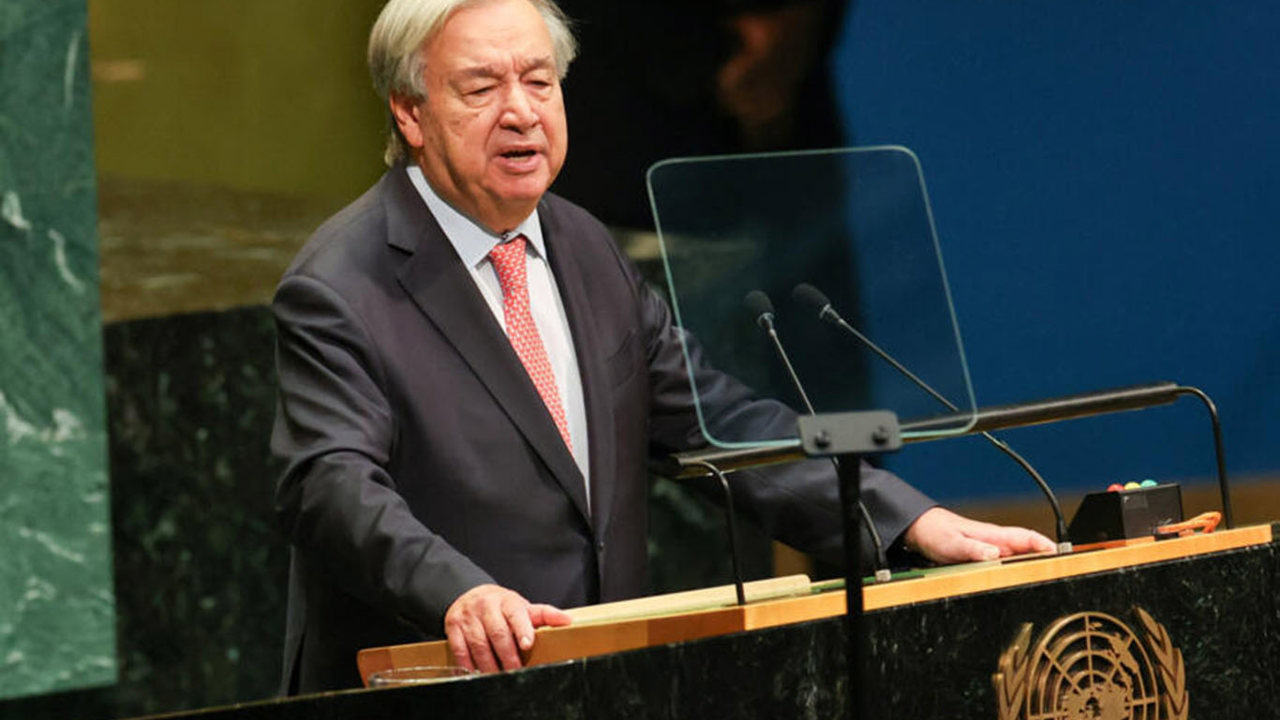 Guterres: İki devletli çözüme destek sözlerin ötesine geçmeli