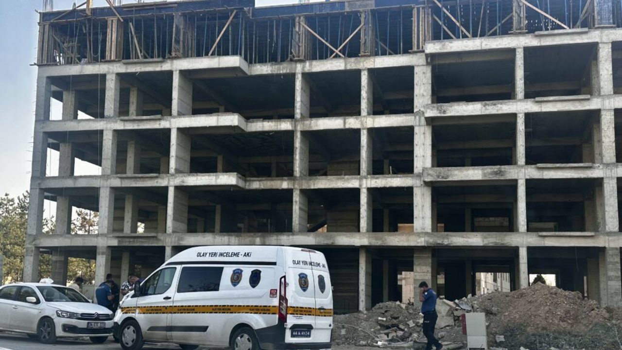Malatya’da İnşaatta İş Kazası: İşçi Yüksekten Düştü