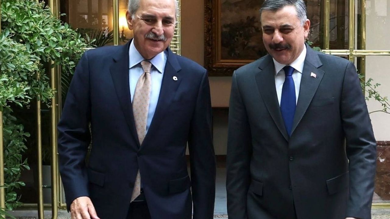 Bakan Çiftçi, TBMM Başkanı Kurtulmuş ve Başkanvekili Adan'la görüştü