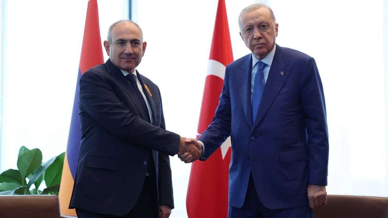 Cumhurbaşkanı Erdoğan, Ermenistan Başbakanı Paşinyan'ı kabul etti