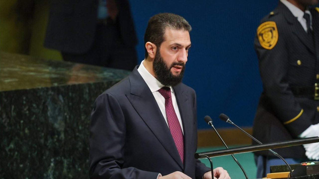 Suriye Cumhurbaşkanı Şara BM Genel Kurulu'nda konuştu: Golan Tepeleri Suriye toprağıdır
