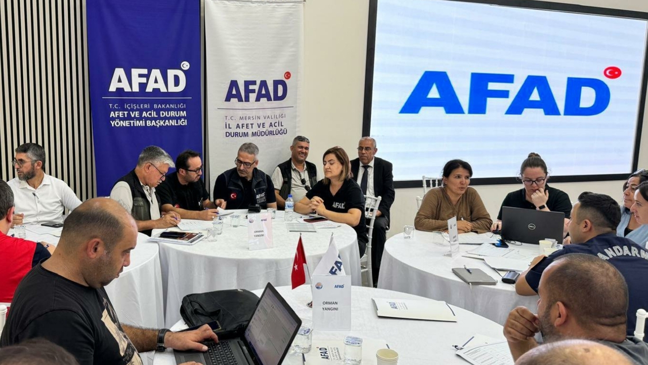 Mersin'de afet riskleri için çalıştay düzenlendi