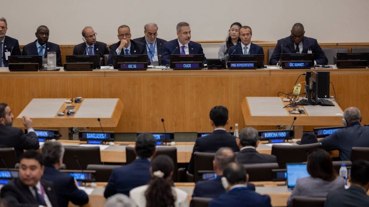 Bakan Fidan, İslam İşbirliği Teşkilatı Dışişleri Bakanları Toplantısı'na başkanlık etti