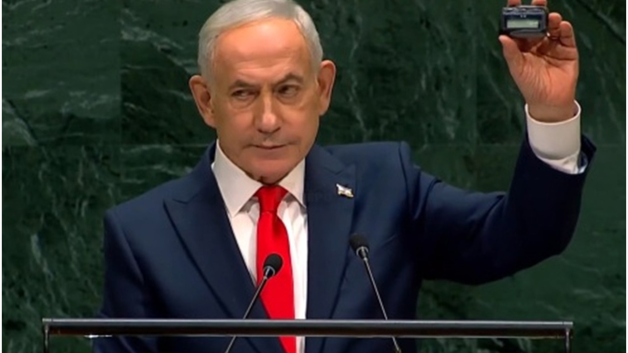İşgalci Netanyahu, BM kürsüsünde dünyayı tehdit etti