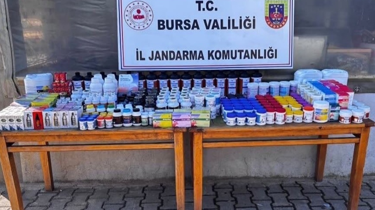 Bursa’da kaçak ilaç operasyonu: 1 gözaltı