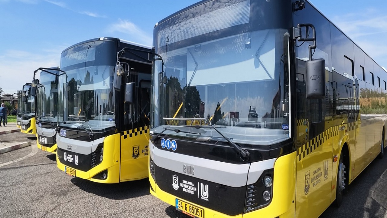 Şanlıurfa'da toplu taşıma filosuna 30 yeni otobüs