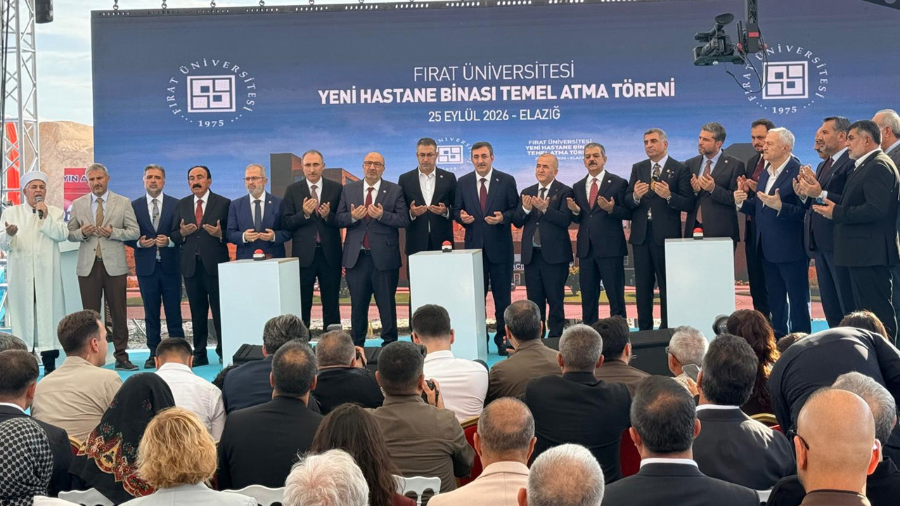 Fırat Üniversitesi Hastanesi’nin yeni hizmet binasının temeli atıldı
