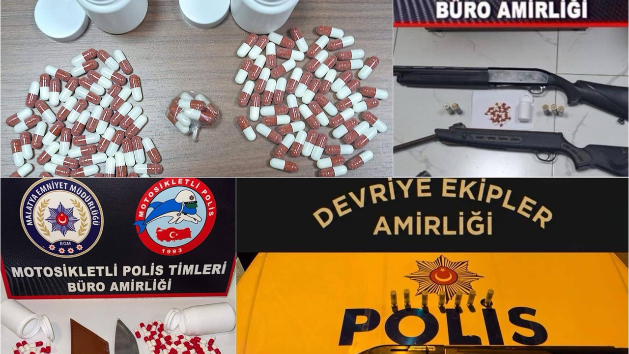 Malatya'da aranan 39 şahıs yakalandı
