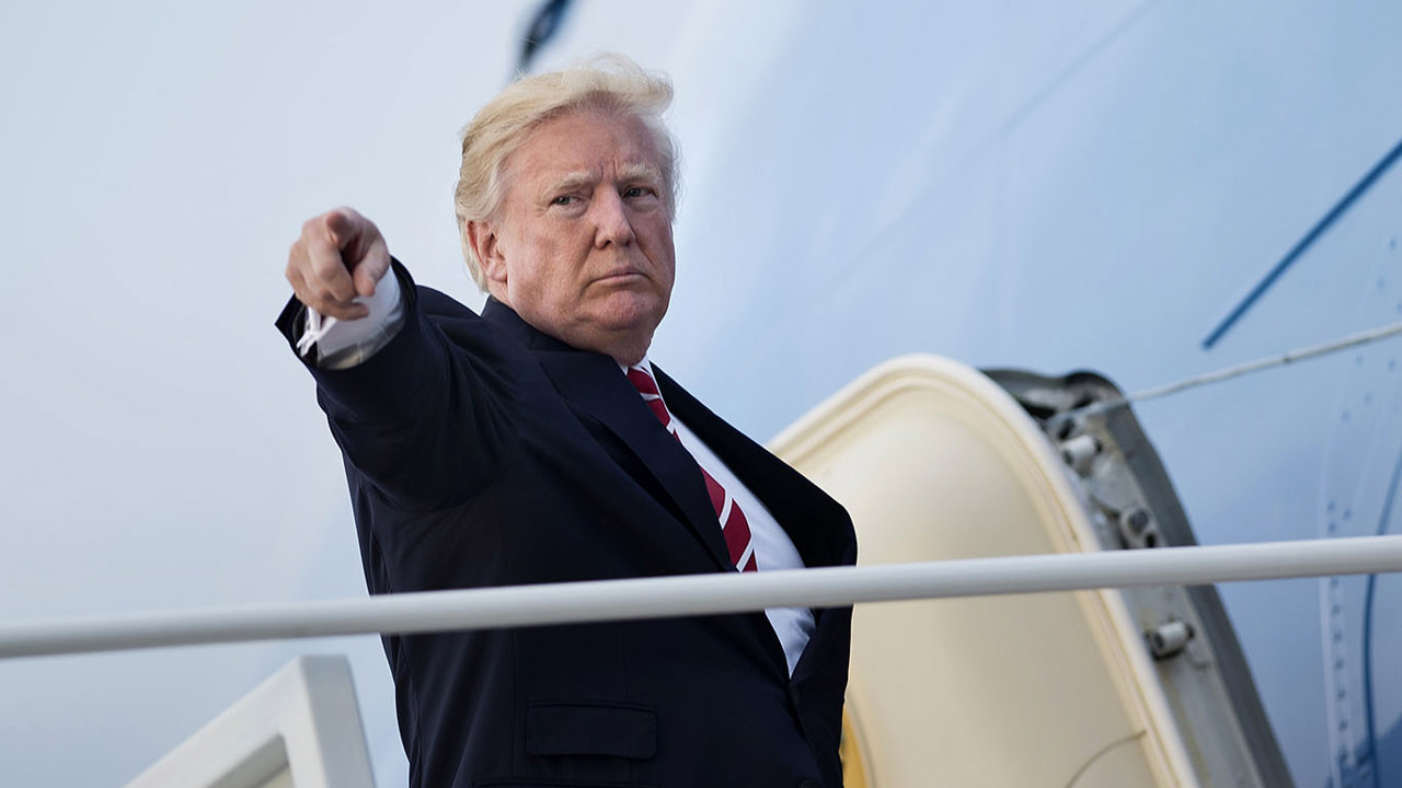 Trump'tan yeni medya kısıtlaması: Air Force One'a almadı