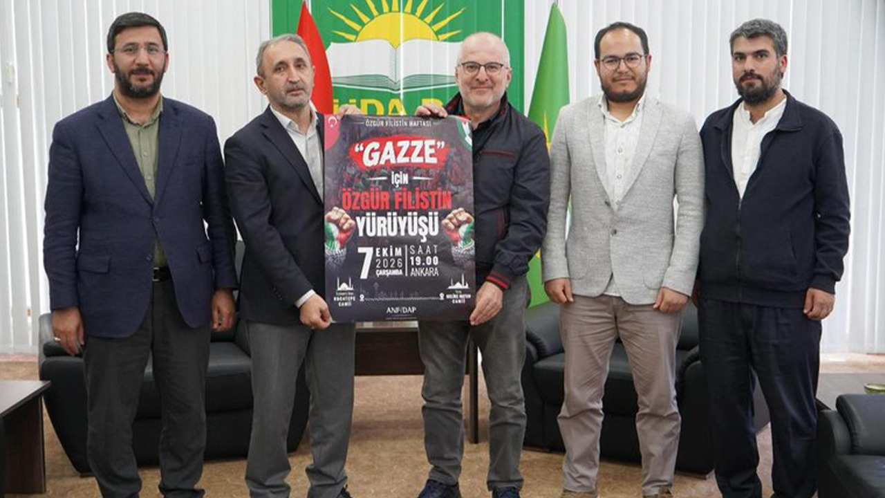 ANFİDAP’tan HÜDA PAR’a ziyaret: Özgür Filistin Haftası istişare edildi