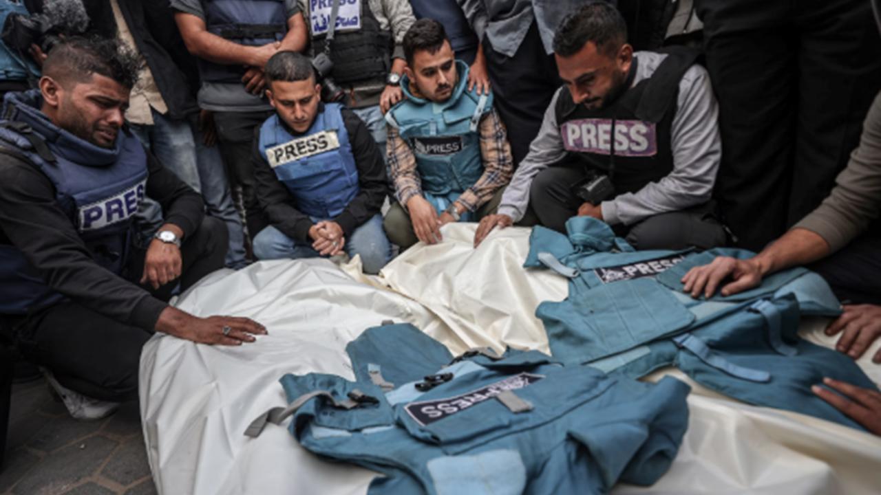 Siyonist rejimin Gazze saldırılarında 262 gazeteci şehit edildi