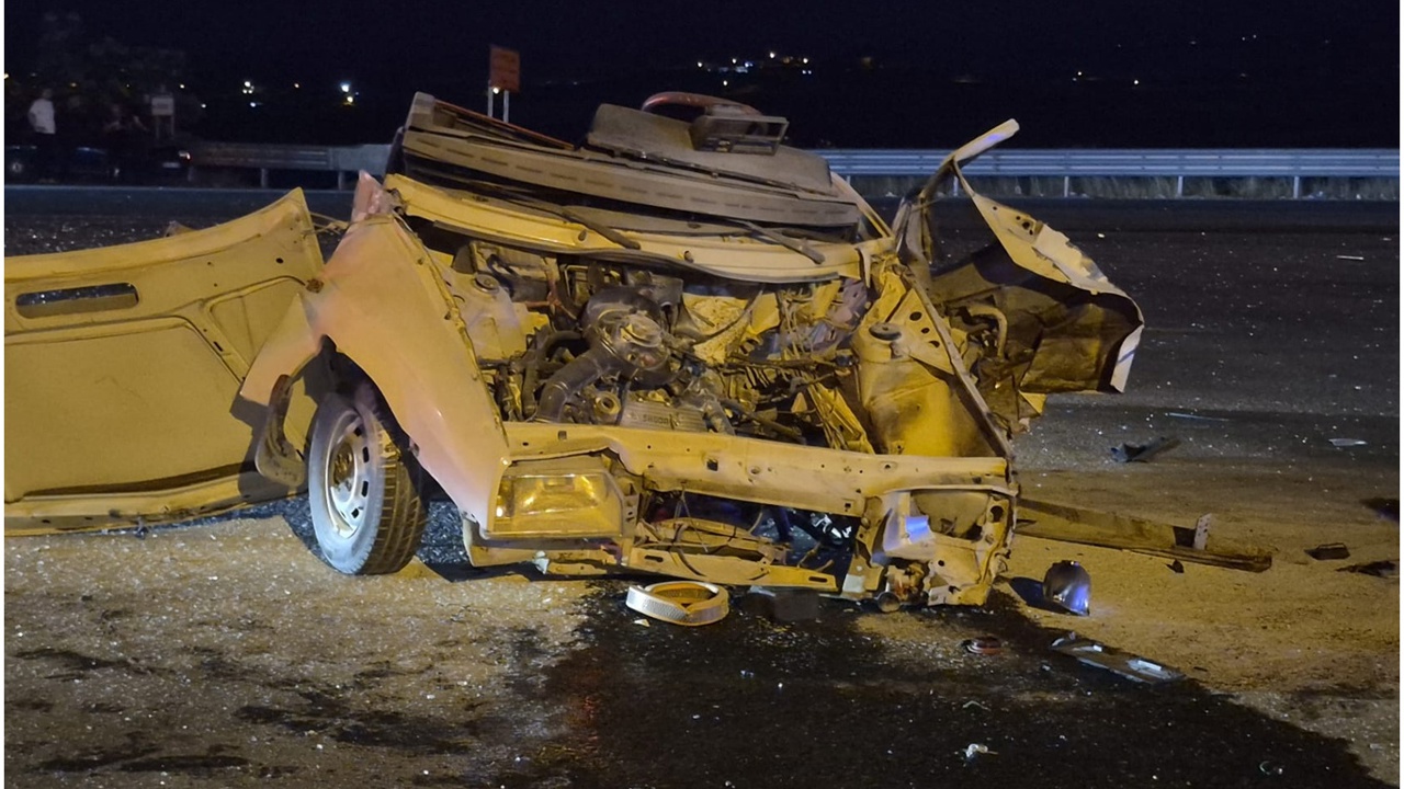 Malatya'da feci kaza: Bir ölü 4 yaralı