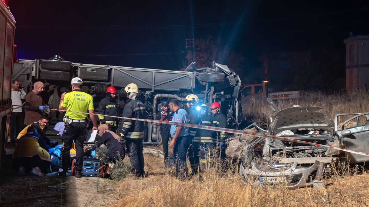 Gaziantep’te feci kaza: 7 ölü, 13 yaralı